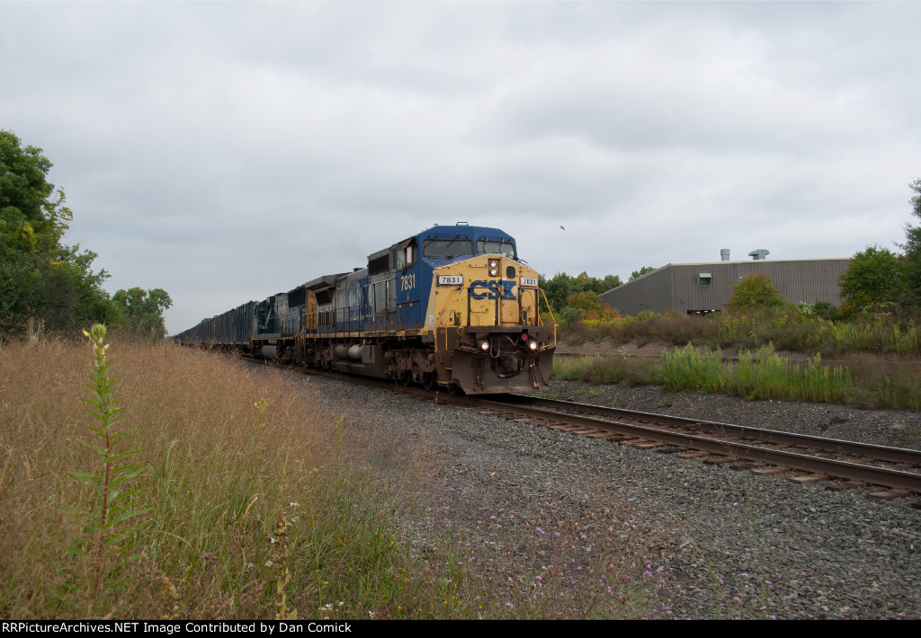 CSXT 7831 in Guilderland NY